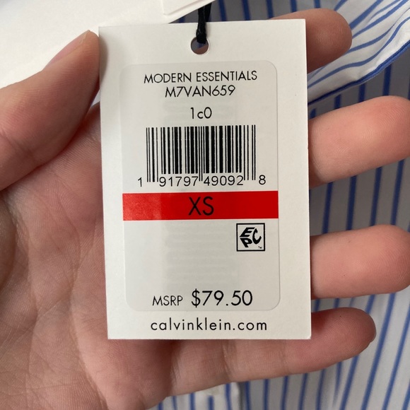 Calvin Klein button down dress - Picture 3 of 9